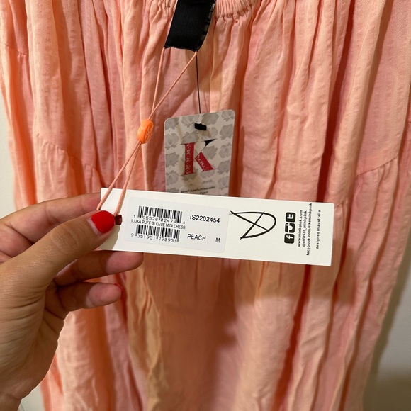 MINKPINK Iluka Puff Sleeve Midi Dress - Picture 8 of 9